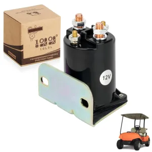 10L0L 12V Solenoid Relay Assembly for Yamaha G2, G8, G9, G11, G14, G16 G20 1985-2002 4-Cycle Gas - Heavy Duty Golf Cart Solenoid 4 Terminal Starter Solenoids OEM JF2-H1950-00, JR3-H1950-00