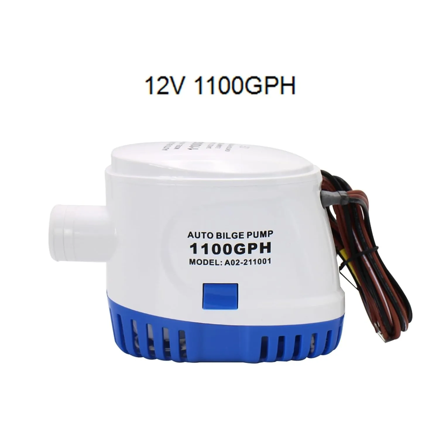 1100GPH 12V 24V Automatic Submersible Bilge Water Pump With Switch Auto Electric Motor Boat Filter Accessories Aquarium(12V)