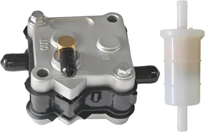 14360A78 Fuel Pump Bundle with 816296Q2 In-line Fuel Filter for Mercury Mariner 30-300 HP Outboard Model 5/16 Inch Filter