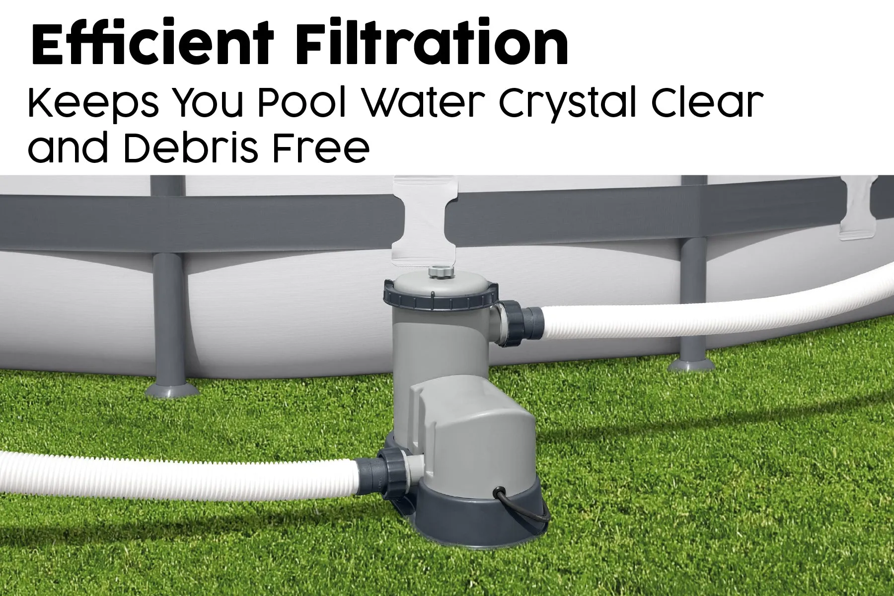 1,500gal Pool Filter Pump for Above Ground Pools