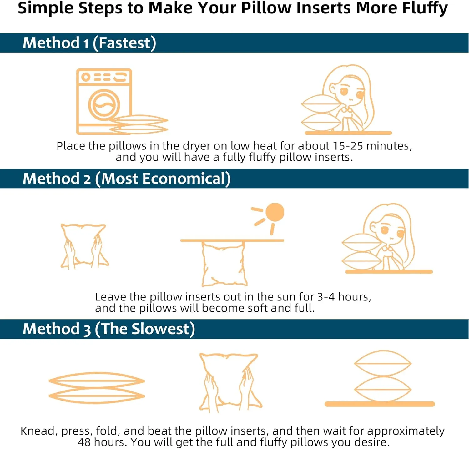 18 x 18 Pillow Inserts Set of 2 - Premium Soft and Fluffy 18 Inch Medium Sofa Decorative White Square Throw Pillow Inserts Stuffing for Living Room Couch and Bedroom Interior Cushions