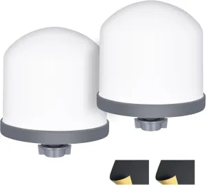 2Pack Replacement Ceramic Dome Water Filter 0.2 to 0.5 Micron for Countertop Portable Water Purification System