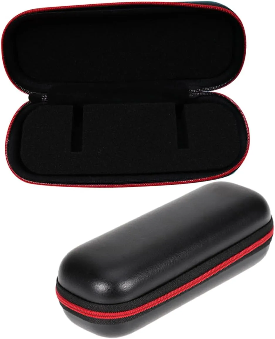2pcs Eva Watch Storage Case Lightweight Zippered Travel Organizer for Men Watches for Business Trips and Travel