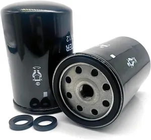 2pcs Fuel Filter 6732-71-6112 Compatible with Komatsu Excavator PC120-6 PC200-7 PC220-7 PC228US-3 6732716112
