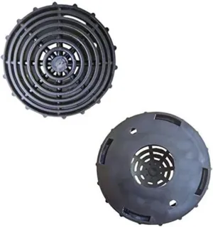 2pcs New Livewell Aerator Intake Screens Pump 7100118 Boat Nylon Plastic Dome Filter Accessoires
