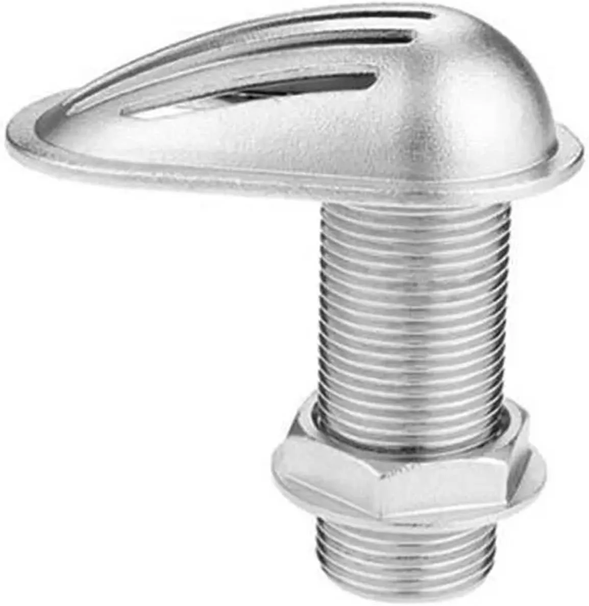 316 Stainless Steel Boat Intake Strainer Thru‑Hull Pump Hose Fitting Water Pickup Filter Scoop for Boat,Yacht,Kayak etc(19mm)