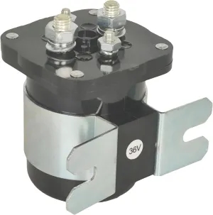 36V 4 Terminal Solenoid 586-117111 20468G1 Compatible with Club Car DS Columbia E-Z-GO 1989-UP Compatible with Yamaha Electric Golf Cart G4 G8 G9 G11 G16 Compatible with White Rodgers DC 586-906