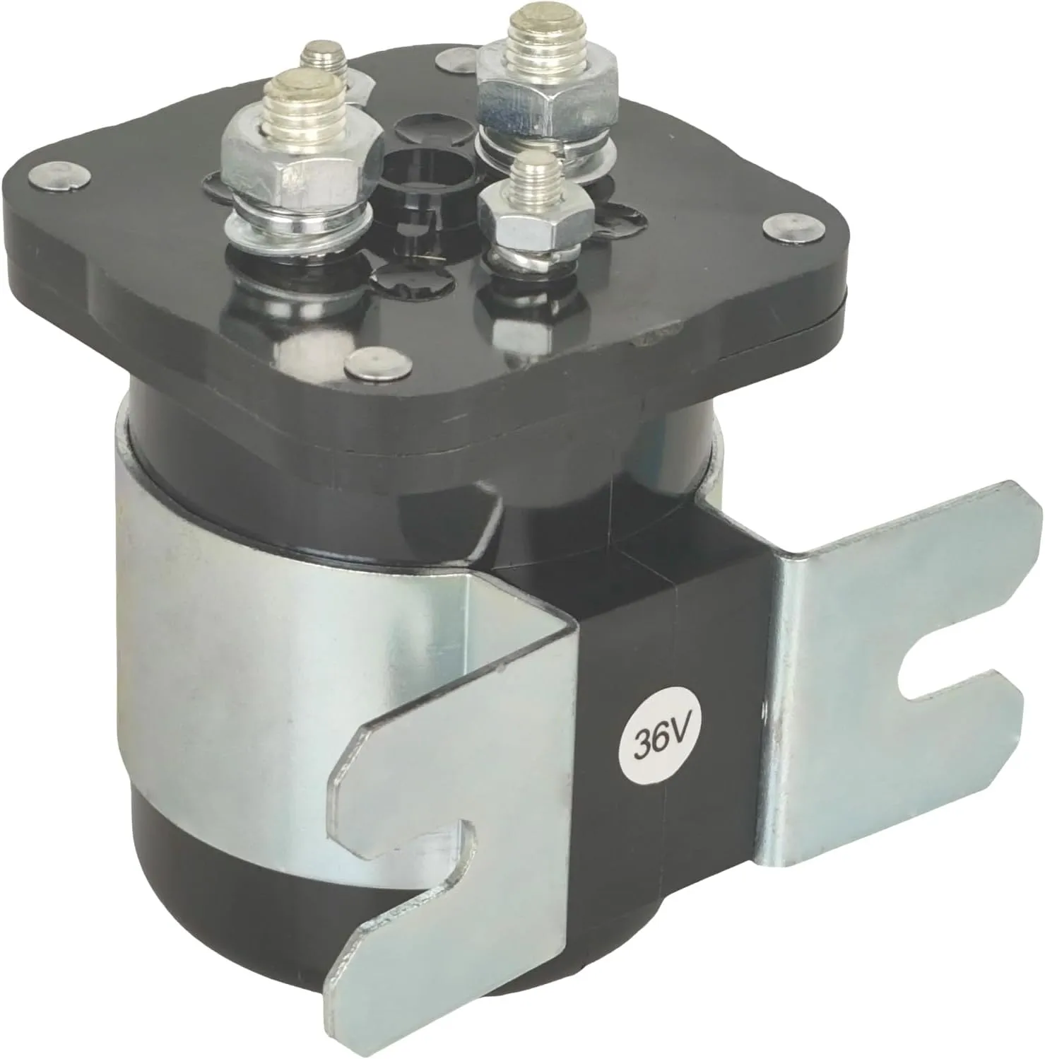 36V 4 Terminal Solenoid 586-117111 20468G1 Compatible with Club Car DS Columbia E-Z-GO 1989-UP Compatible with Yamaha Electric Golf Cart G4 G8 G9 G11 G16 Compatible with White Rodgers DC 586-906