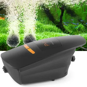 400GPH Aquarium Air Pump, Large Air Volume Aquarium Air Compressor, Silent Fish Tank Oxygen Pump for Hydroponic Systems, Ponds, Aquaculture
