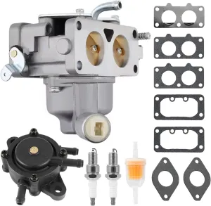 498751 Carburetor For Nikki 498751 266-091 266-2408 Replaces Briggs Stratton 20Hp 21HP V-Twin Intek Engine With Fuel Pump