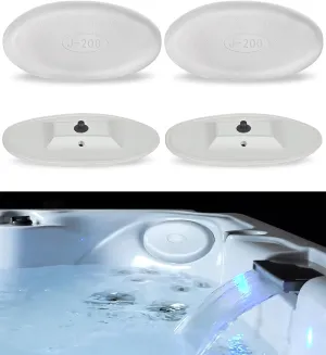 4PCS 2472-828 Replacement Headrest Pillow for Jacuzzi All J-200 Model Spas Including J-230, J-235, J-245, J-270, J-275 and J-280, Does Not Fit J-225 and J-215 Built 2016 