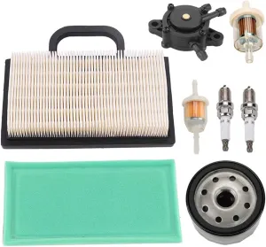 698754 273638 Air Filter for Briggs and Stratton 499486S 695667 492932 808492 808656 Intek Extended Life V-Twin 18-26 HP JD LA135 LA120 LA130 Lawn Mower Tractor