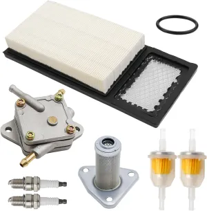 72144G01 Air Filter 72084-G01 Fuel Filter 72021-G01 Fuel Pump 26591G01 Oil Filter Replacement for EZGO TXT Medalist 4 Cycle 295cc 350cc Golf Cart 1994-2003