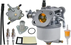 72558-G01 Carburetor Fits for E-Z-GO 17559 Compatible with 1996-2003 Workhorse ST350 Pre-MCI 350CC Robin TXT Medalist Red Hawk CARB-016A Stens 520-184 Golf Cart Car