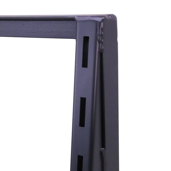 A-Frame Cart | Heavy Duty | Single-sided | 4 Large Trays with Lip | Valley Craft