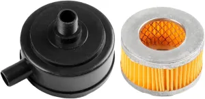 Air Compressor Silencer Muffler Noise Reducer With Filter Cartridge For Piston Compressors Air Filter Pump Parts 20mm