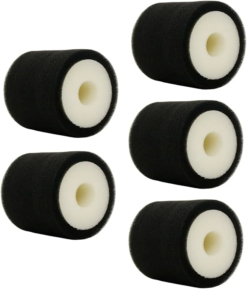 Air Filter Sponge 5PCS kit Black For 1/5 HPI RV Rofun KM BAJA Engines RC Parts