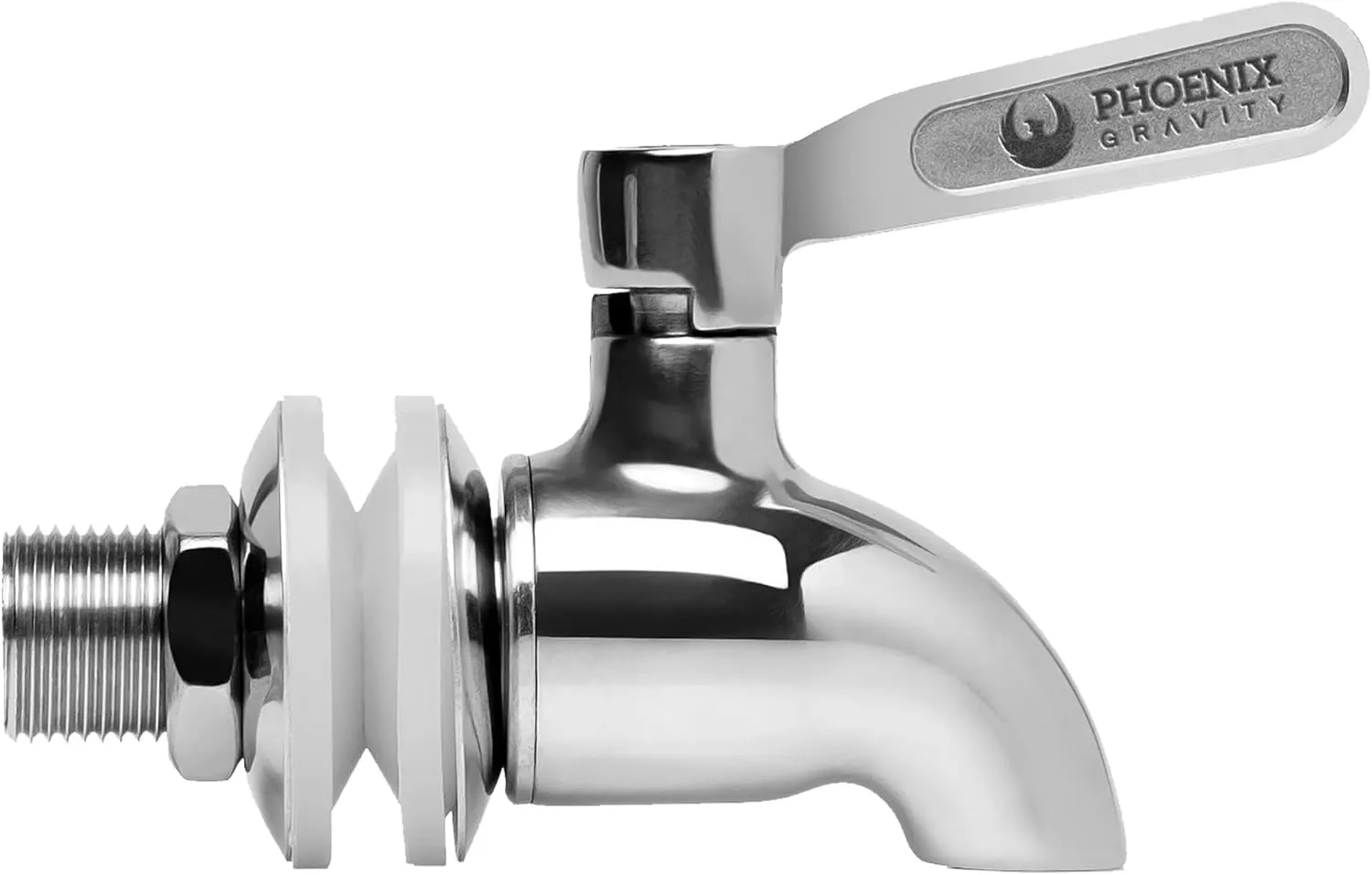 AISI 304 Stainless Steel Water Filter Spigot Compatible with Berkey Waterdrop Purewell & Other Gravity Fed Water Filter System Beverage Dispenser Spigot Replacement Faucet