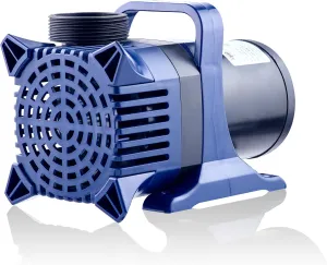 Alpine Corporation 8000 GPH Submersible Water Pump with 33 FT Cord and Adapters for Ponds, Fountains, Waterfalls, and Water Circulation, 540 Watts 26 FT Lift Quiet Operation Vertical/Horizontal