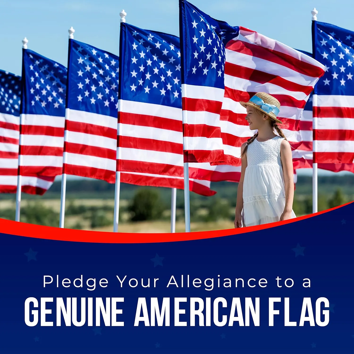 American Flags for Outside 5X8 -American Flag 5x8 Made in USA -Heavy Duty Flags Outdoor with Embroidered Stars and Sewn Stripes 5x8 US Flag for High Wind- All Weather Flags
