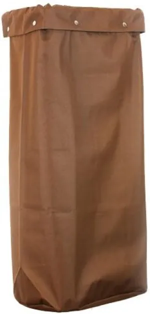 American Supply Replacement Housekeeping Cart Bag Full Fold Over Bar with Snaps 36"