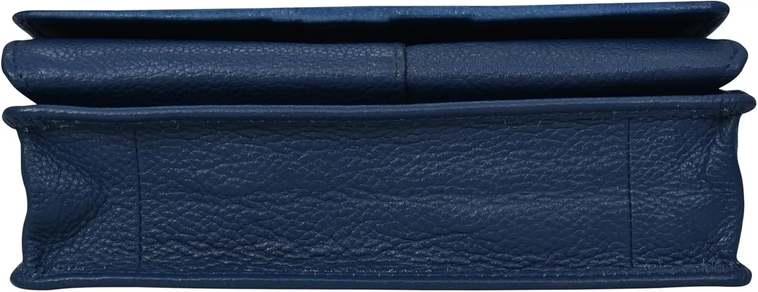 Anna by Anuschka Women’s Hand-Painted Genuine Leather Organizer Wallet On a String