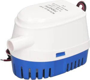 Automatic Bilge Pump DC 12V Plastic Removable Filter Easy Cleaning Boat Bilge Water Pump for Marine Yacht (750GPH)