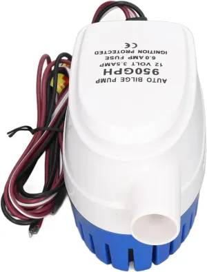 Automatic Bilge Pump, Easy to Use, Removable Filter, Sturdy Boat Bilger MRX10, Marine Yacht UOT10