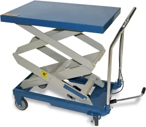 Baileigh 32" x 20" Double Arm Hydraulic Lift Cart, 660 Lb Capacity (B-CARTX2)