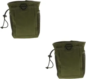 balacoo 2pcs Portable Tool Bag Sundries Storage Organizer Camping Bag Hanging Pouch