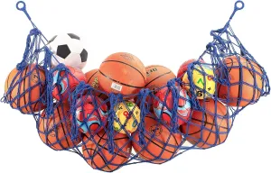Ball Storage Net,Organizer Net for Basketball,Volleyball,Football,Sport Equipment Storage Hanging Hammock,Garage Ball Storage Net,Sports Ball Storage,Toy Net.