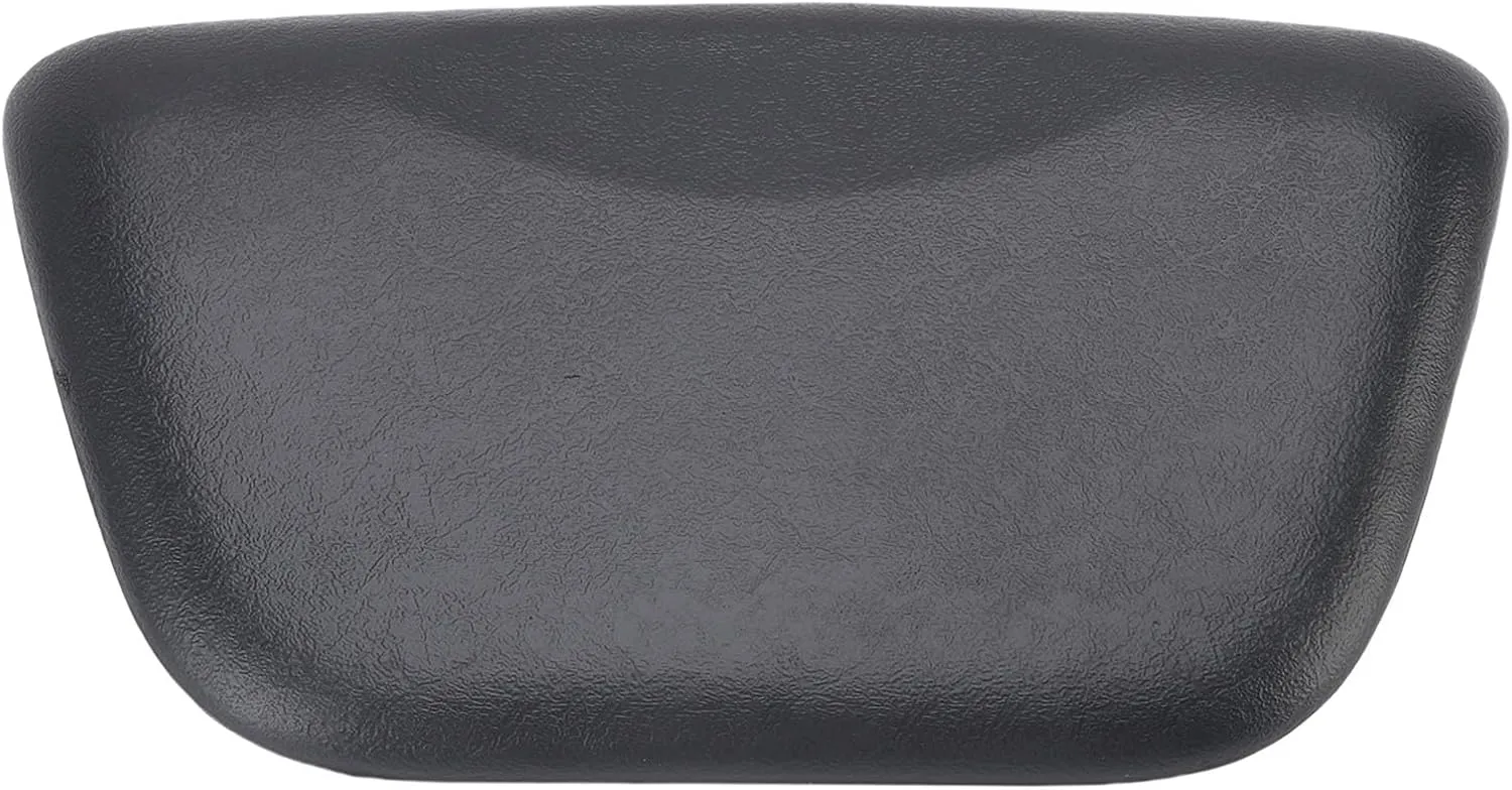 Bath Pillow Headrest with Suction Cups, PU Foam, Non Slip for Bathtub Hot Tub Premium Comfort Spa Cushion for Home Use