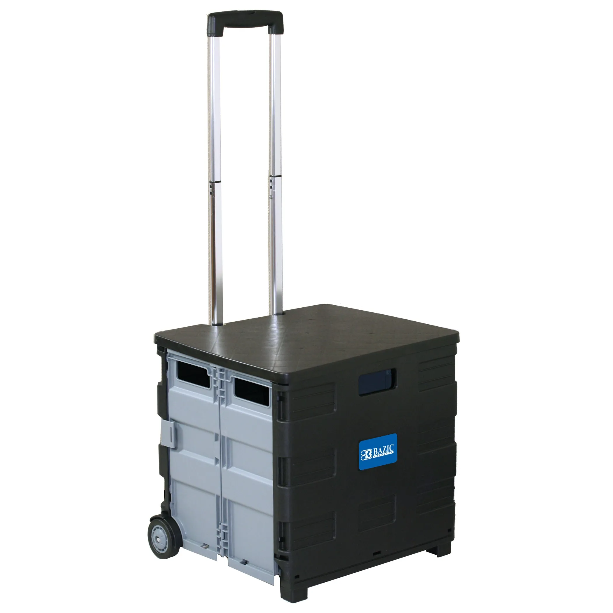 Bazic Rolling Cart, Black (BAZ 2196)