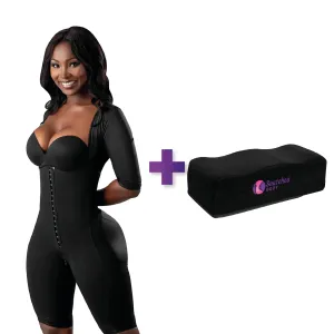 BBL & Lipo | Stage 1 Faja Colombiana Post Surgery | With Sleeves   Firm BBL Pillow