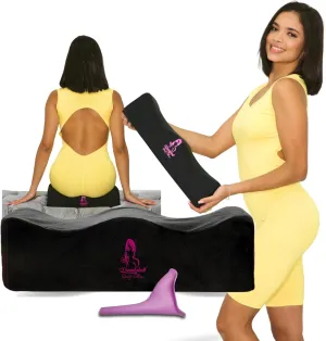 BBL Pillow After Surgery for Sleeping, Booty Pillow Butt Cushion with Female Urinal for Women, BBL Post Surgery Supplies Butt Shaped Pillow, Brazilian Butt Lift Pillow