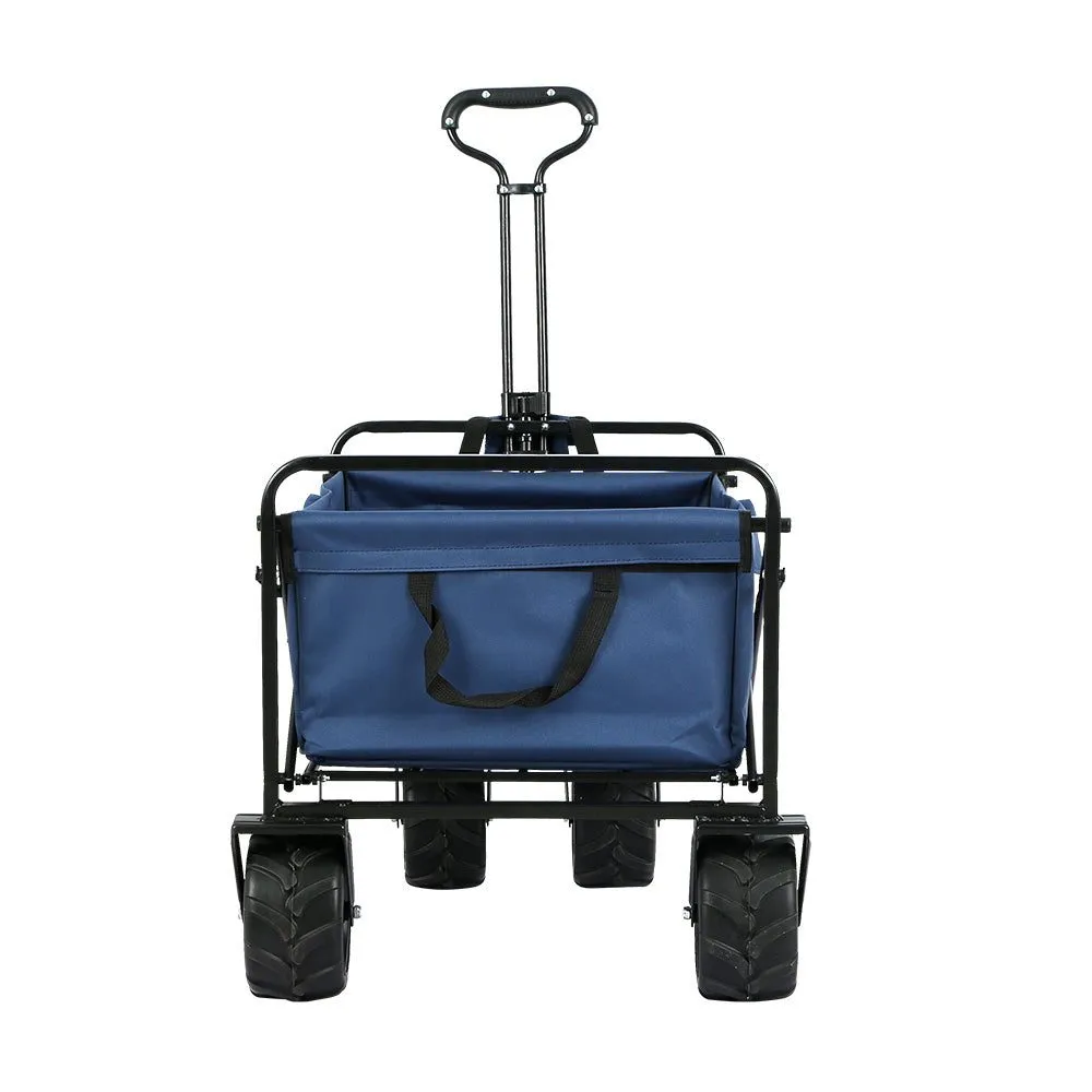 Beach Trolley Foldable Tough Heavy-Duty Outdoor Garden Cart