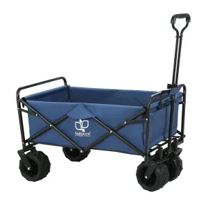 Beach Trolley Foldable Tough Heavy-Duty Outdoor Garden Cart