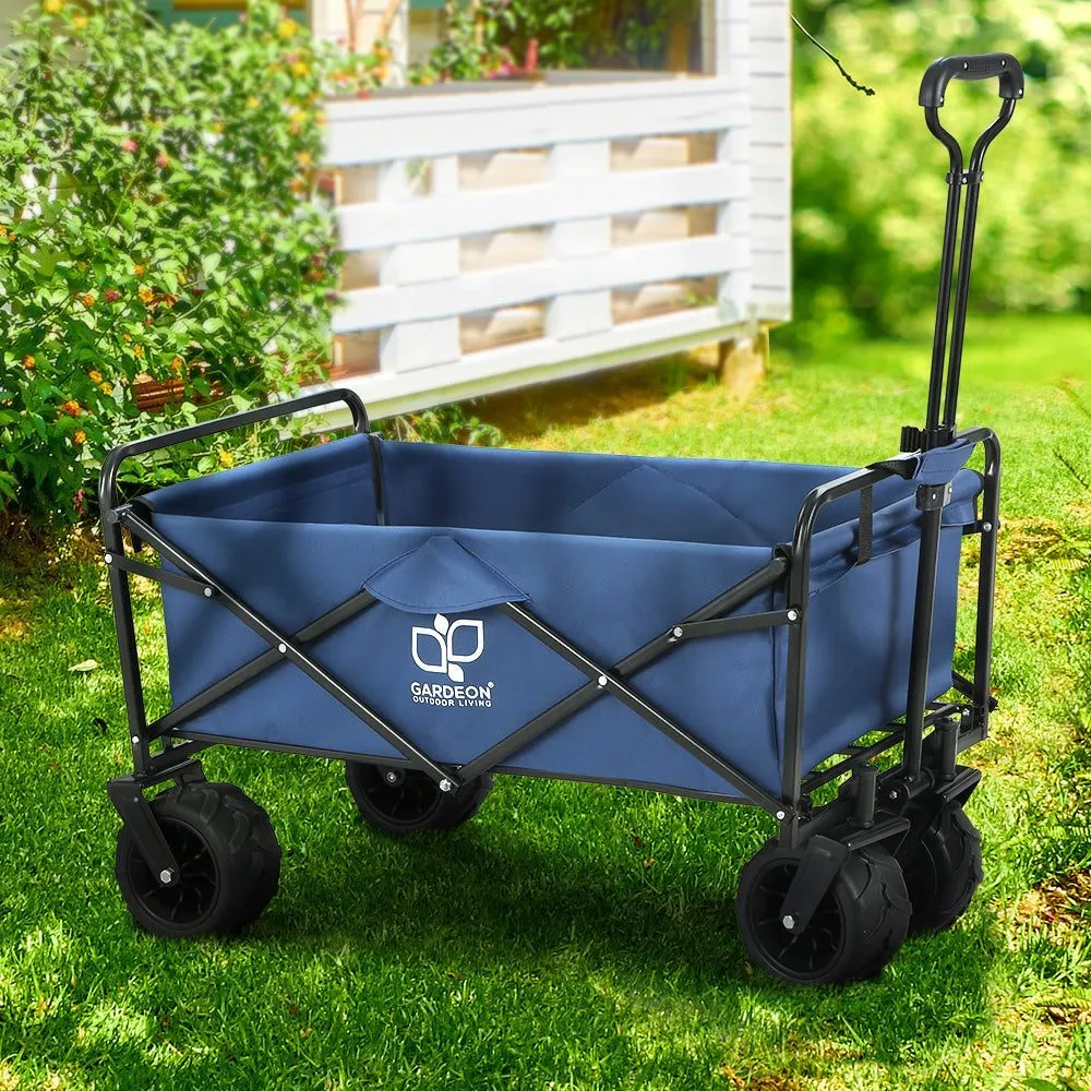 Beach Trolley Foldable Tough Heavy-Duty Outdoor Garden Cart