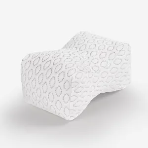 Bedgear Cooling Knee Pillow - Hourglass Design Ideal for Legs and Head - Provides Conforming Support for All Sleep Positions - Washable and Removable Cover