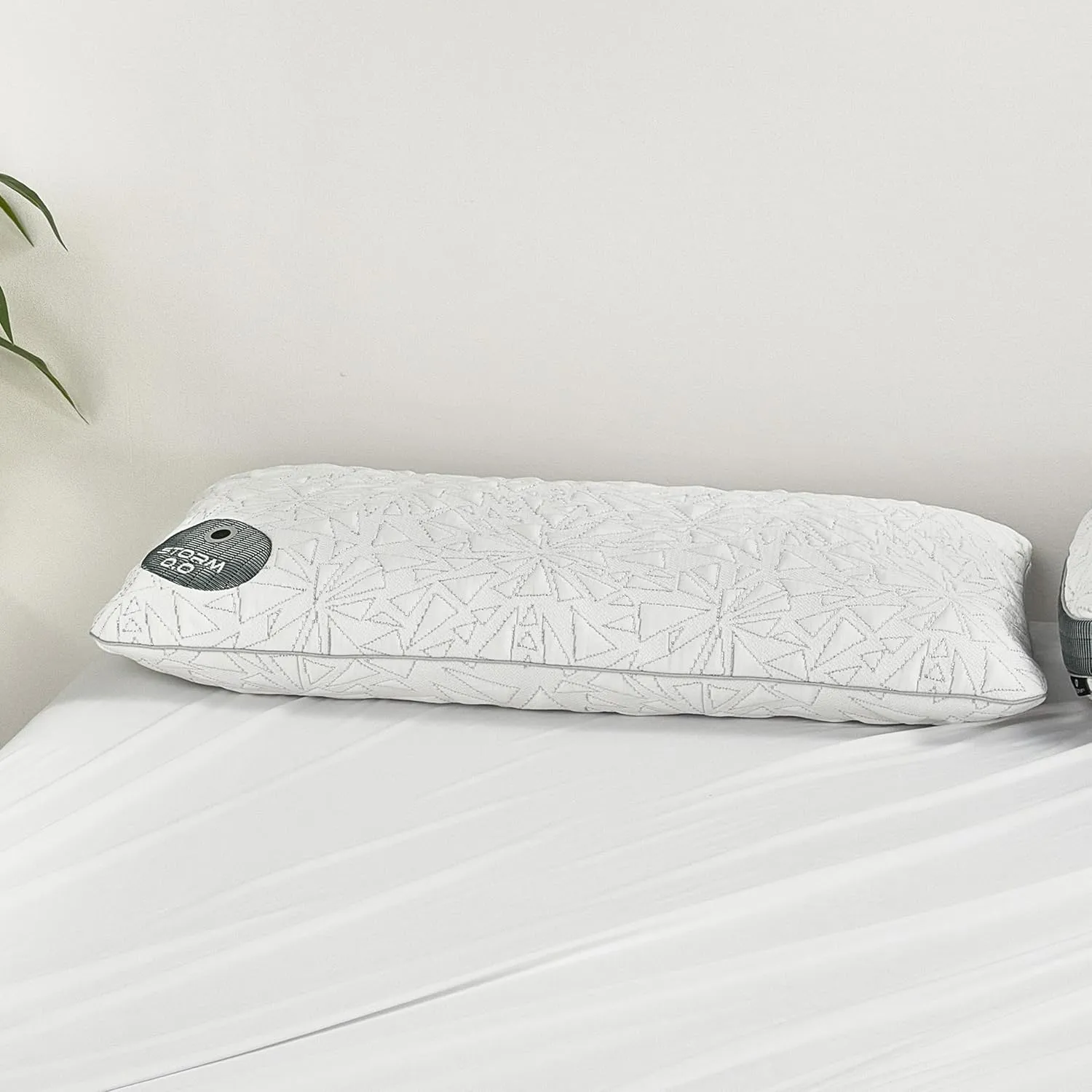 Bedgear Storm King Performance Pillow - Size 0.0 - Cooling Bed Pillow for Hot Sleepers - Medium Pillow for All Sleep Positions, Hypoallergenic, Washable & Removable Cover - 20" W x 36" L x 4.75"