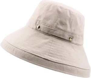 BeFur Summer Sun Hats for Women Wide Brim Bucket Hat Packable Roll Up Beach Cap