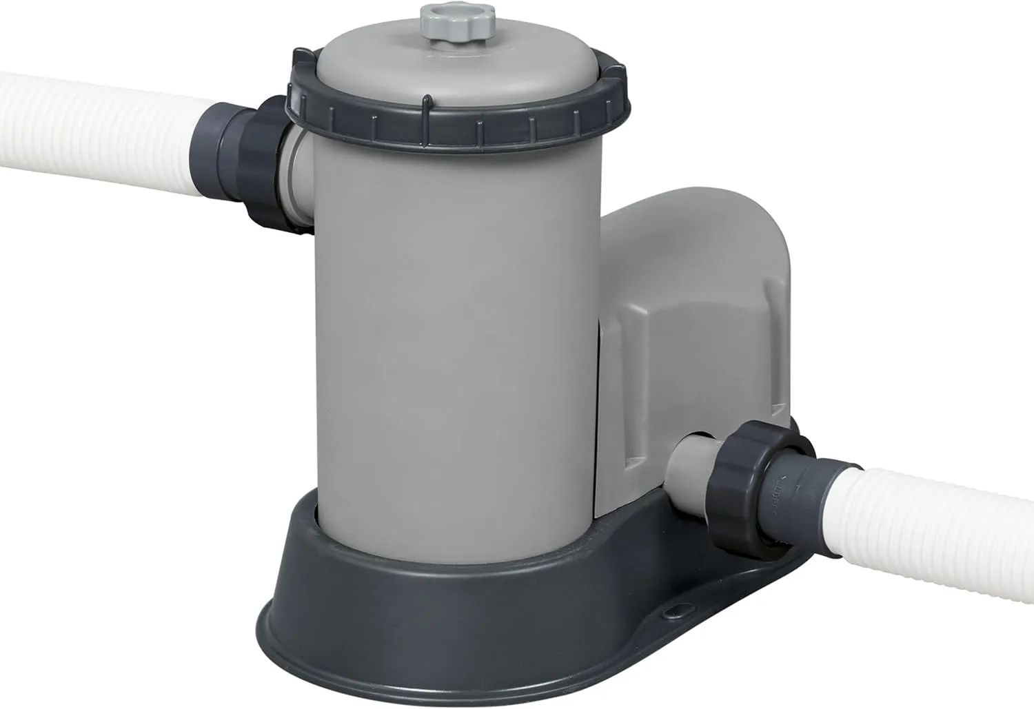 Bestway 58390E Flowclear 1500 GPH Filter Pump for 300 to 8,400 Gallon Above Ground Swimming Pool with Adaptors and Energy Saving Plug