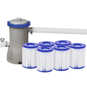 Bestway 6X Filter Cartridge   530GPH Flowclear™ Filter Pump Set For Pool