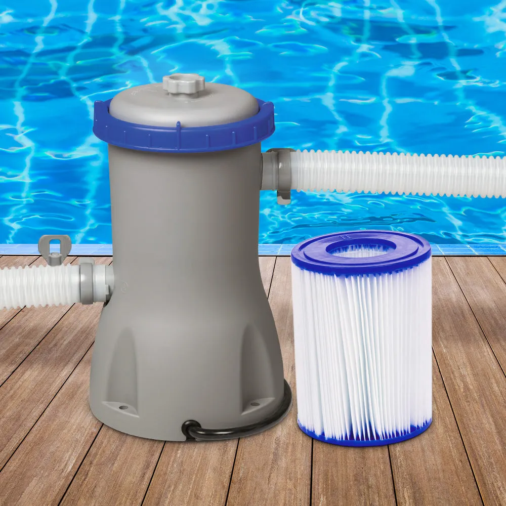 Bestway 6X Filter Cartridge   530GPH Flowclear™ Filter Pump Set For Pool