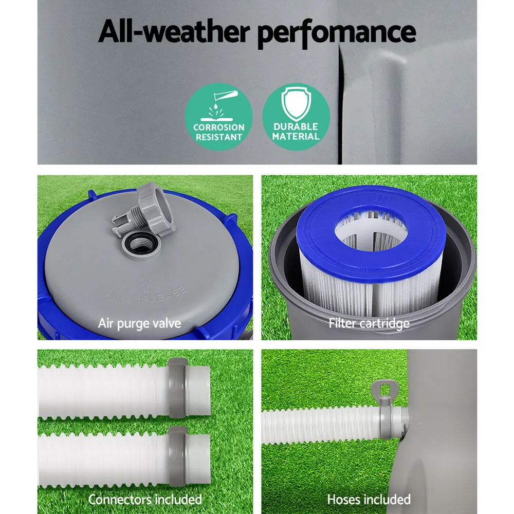 Bestway 6X Filter Cartridge   530GPH Flowclear™ Filter Pump Set For Pool