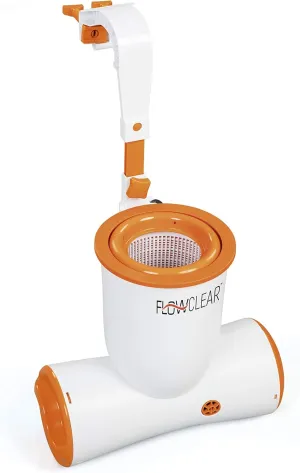 Bestway Flowclear Skimatic 2-in-1 hanging skimmer/multi-coloured, filter pump combination 3.974 l/h