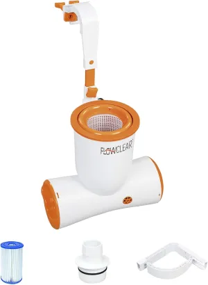 Bestway | Flowclear Skimatic Filter Pump, 2574 L / 680 gal. | Automatic Filtration and Cleaning