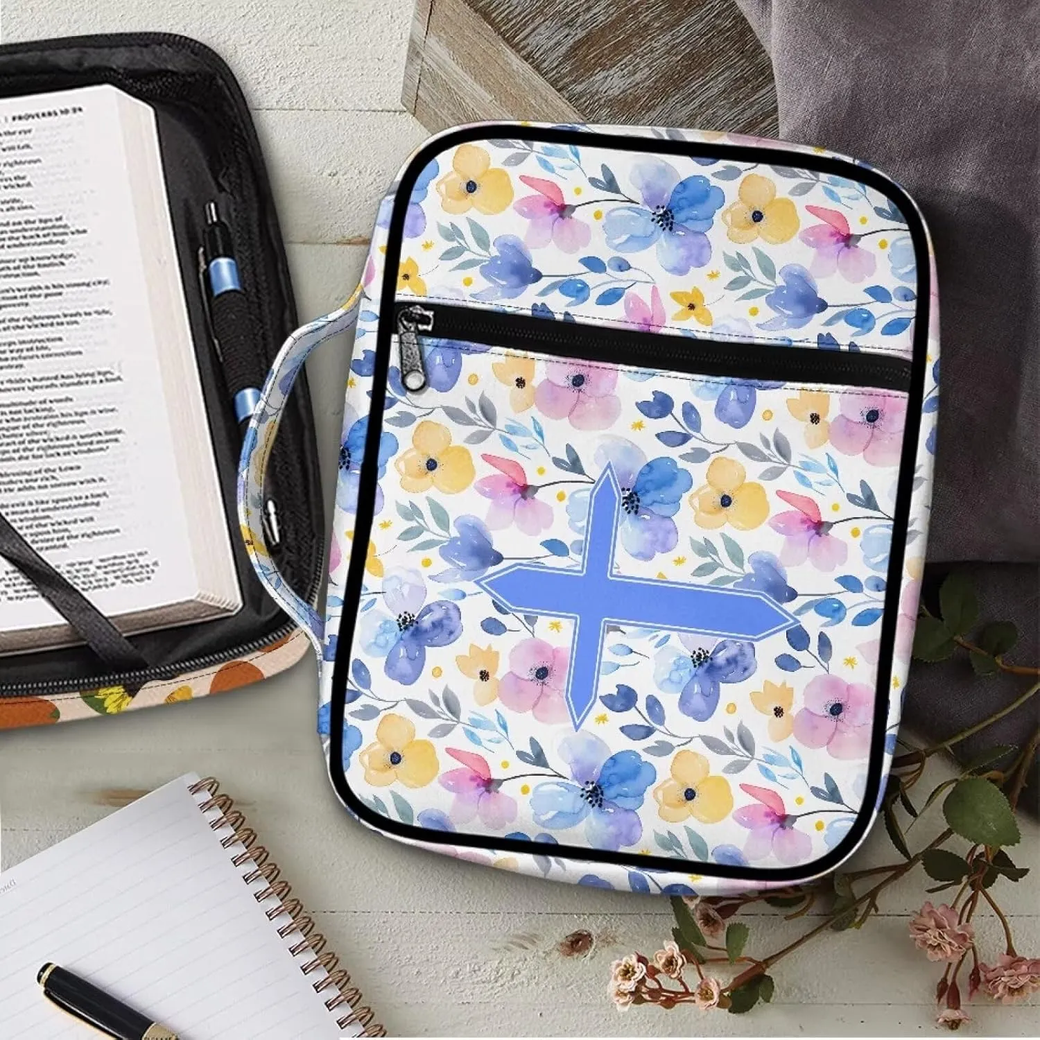 Bible Covers for Women Men with Pockets Personalized Bible Covers for Women Men Western Bible Case