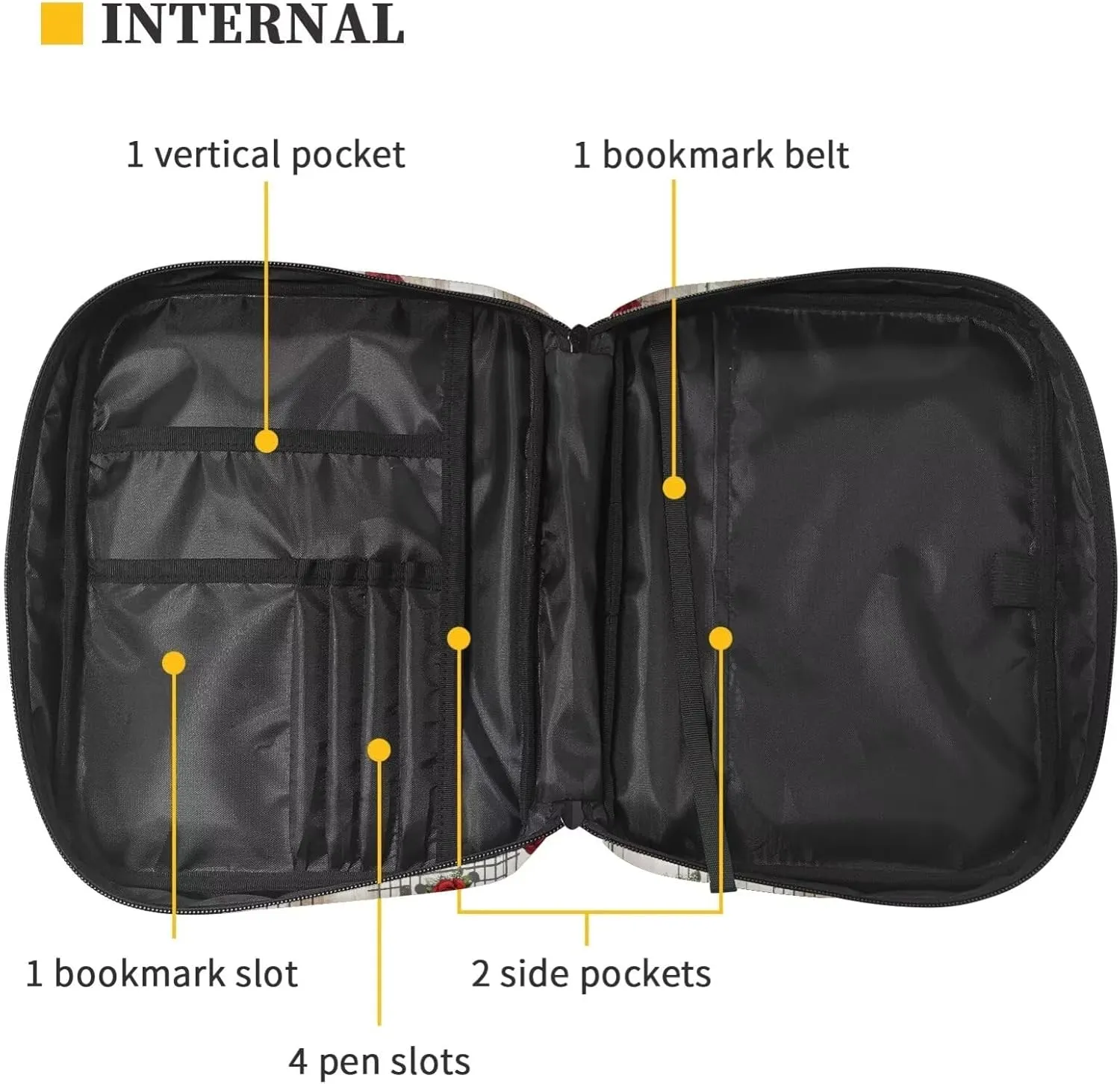 Bible Covers for Women Men with Pockets Personalized Bible Covers for Women Men Western Bible Case