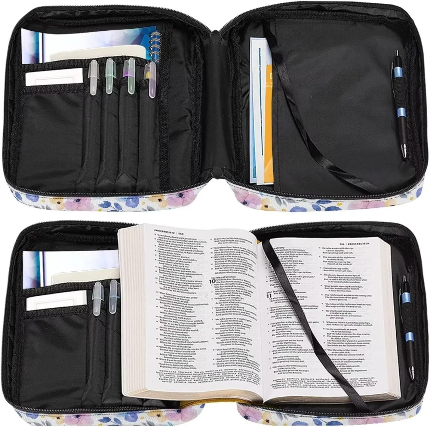 Bible Covers for Women Men with Pockets Personalized Bible Covers for Women Men Western Bible Case